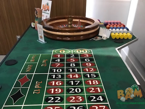8.0' Roulette Table (8 playing positions)