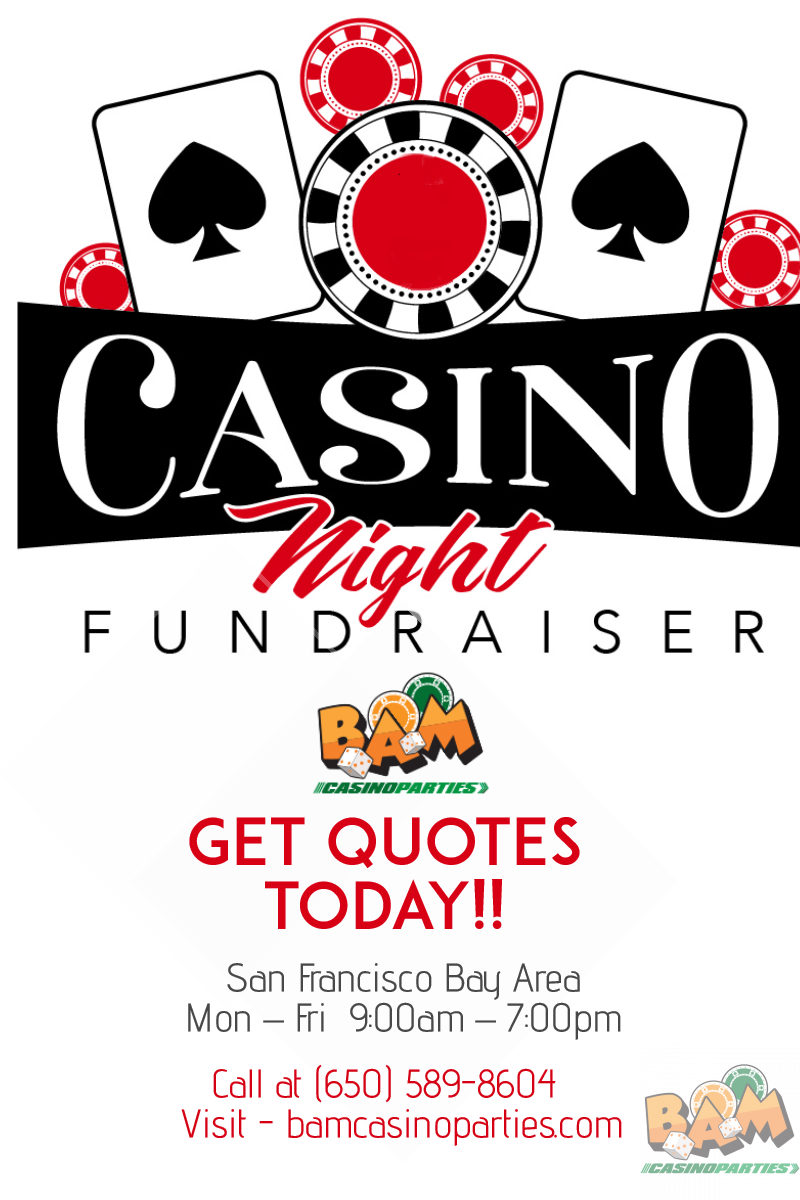 Casino night fundraiser cost