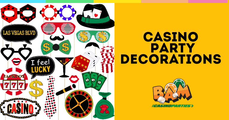 Casino Party Balloons Casino Party Decorations, Casino Theme Party, Casino  Decorations, Game Night Decorations, Poker Party Decorations 