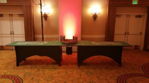 Double Roulette TableSingle or/and Twin Wheel 16.0' x 4.0'16 playing positions